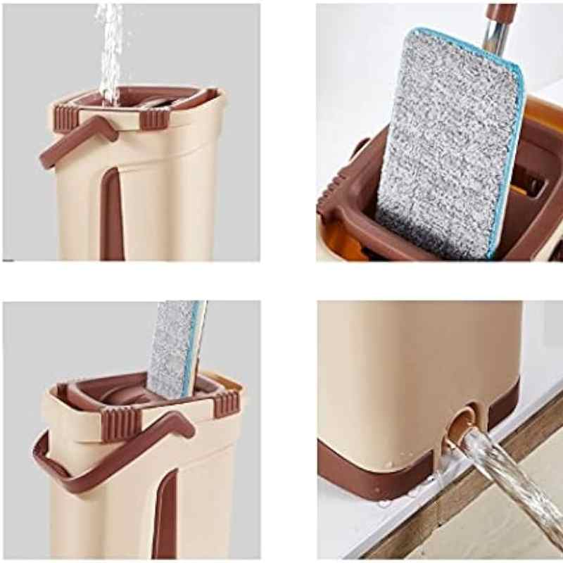Flat Bucket Mop With 2 Pad - Image 5