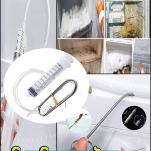 Refrigerator Drain Cleaning Tool