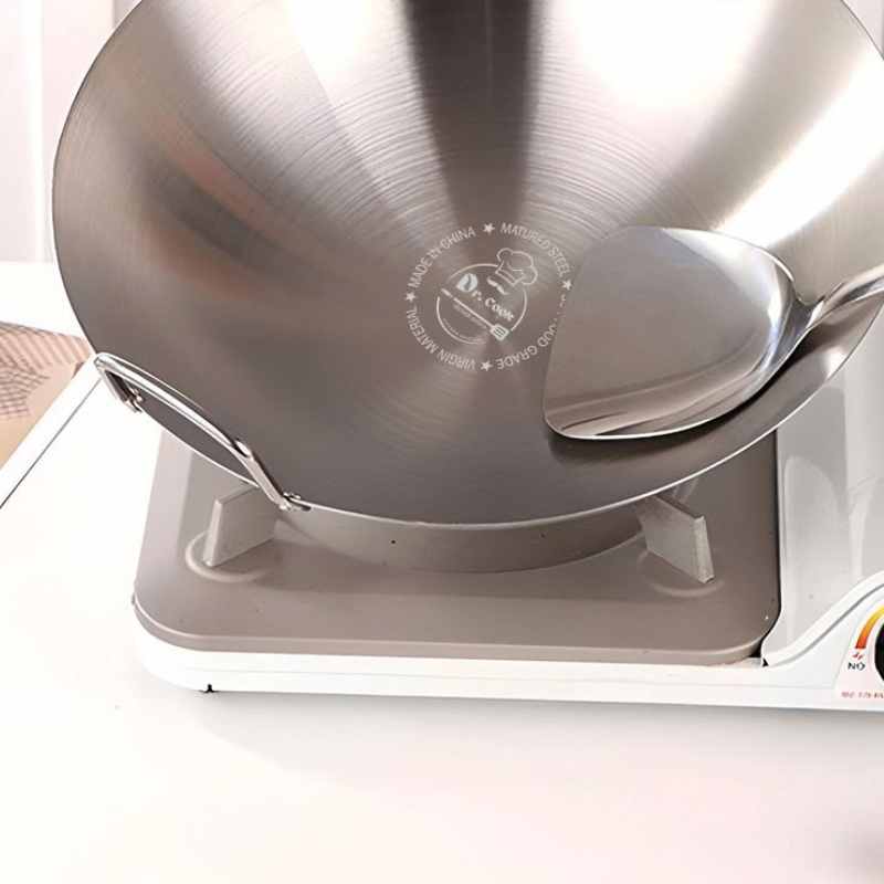 Dr. Cook Japani SS Steel Cooking Pan - Image 4