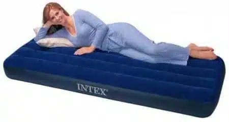 Portable Air Bed with pumper single size