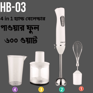 Powerful Hand Blender HB03 - 600 W