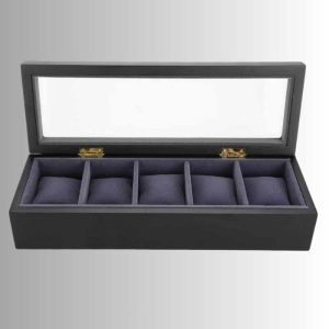 5 Grids Watch Organizer Box