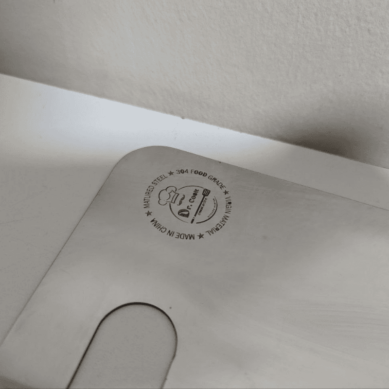 SS Steel Kitchen Chopping Board - Image 3
