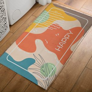 3d Floor Anti-slip Floor Mat Square 008