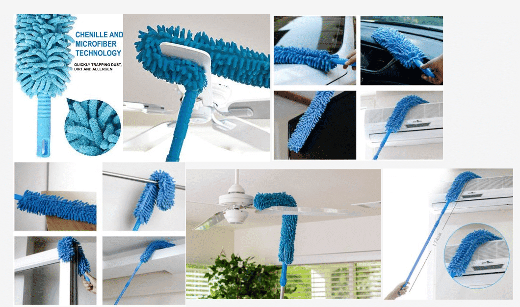 Microfiber Chenille Cleaning Duster - Image 3
