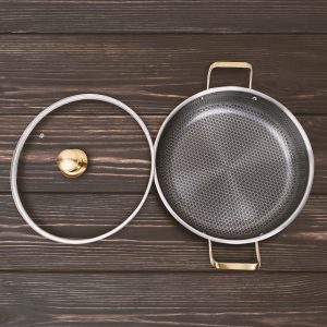 Dr cook dual handel golden 24 cm